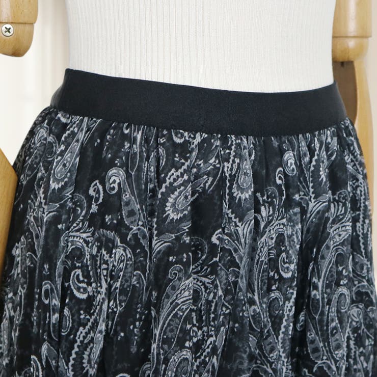 【17645】ペイズリーニュアンススカート	 | SneepDip | 詳細画像7 