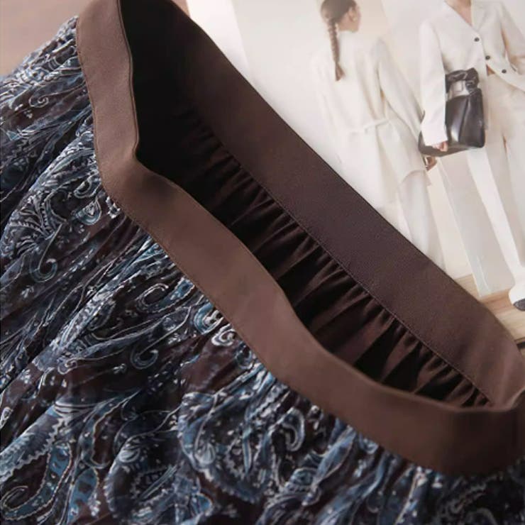 【17645】ペイズリーニュアンススカート	 | SneepDip | 詳細画像10 