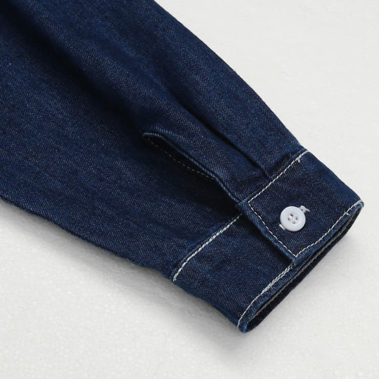 【17648】デニムシャツワンピース	 | SneepDip | 詳細画像8 