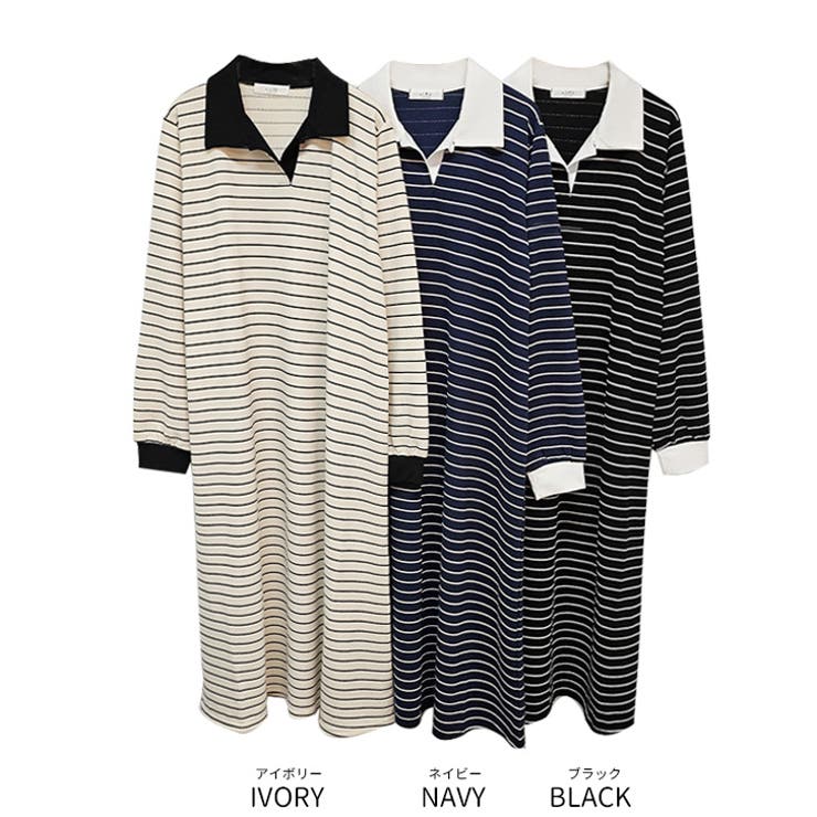 【17650】ラガーシャツワンピース	 | SneepDip | 詳細画像12 