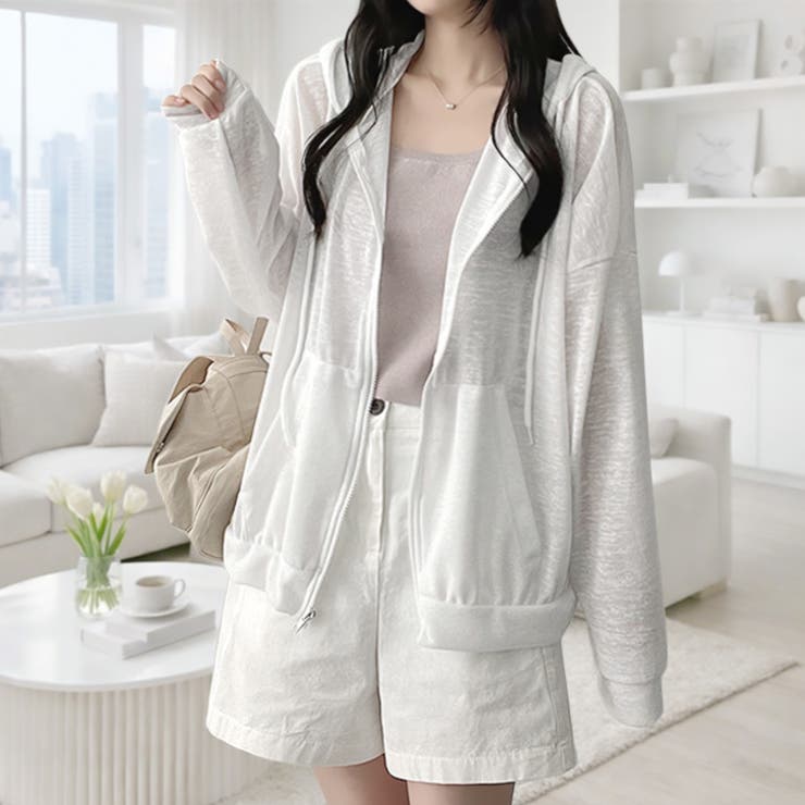 【17651】シアージップパーカー	 | SneepDip | 詳細画像2 