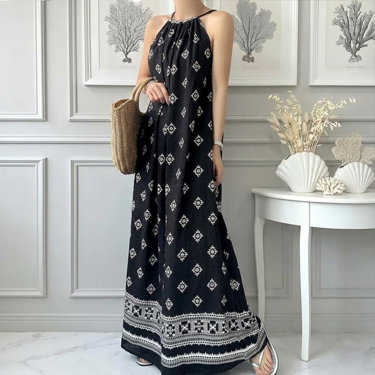 【17652】エスニックマキシワンピース	 | SneepDip | 詳細画像3 