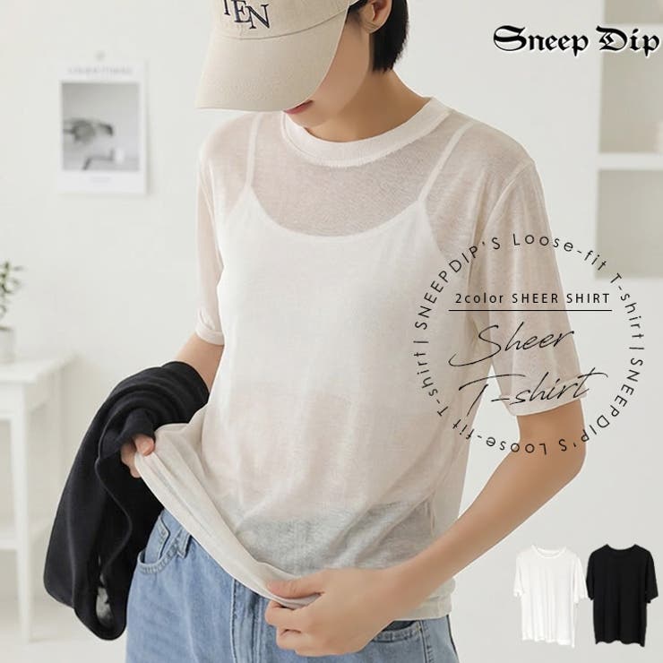 【17690】ヘルシーシアーTシャツ	 | SneepDip | 詳細画像1 