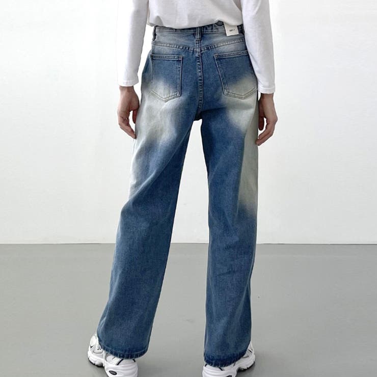 【6142】ルーズフィットデニムパンツ	 | SneepDip | 詳細画像2 