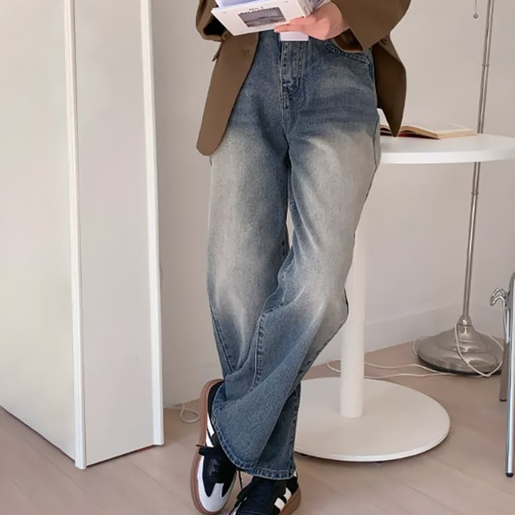 【6142】ルーズフィットデニムパンツ	 | SneepDip | 詳細画像3 