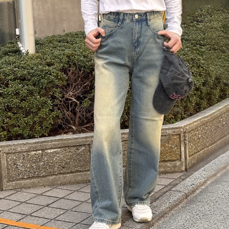 【6142】ルーズフィットデニムパンツ	 | SneepDip | 詳細画像4 