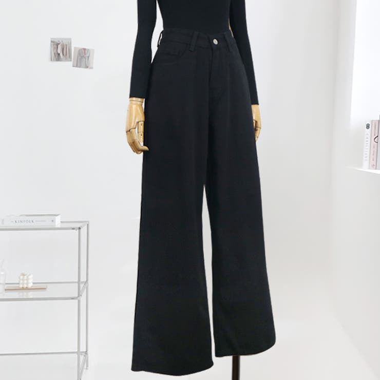 【6144】バックベルトワイドパンツ	 | SneepDip | 詳細画像8 