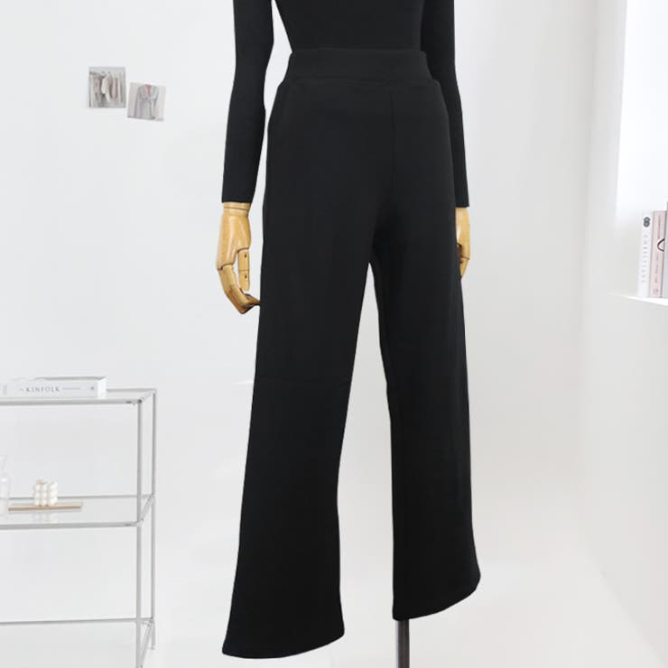 【6145】裏起毛セミフレアパンツ	 | SneepDip | 詳細画像6 