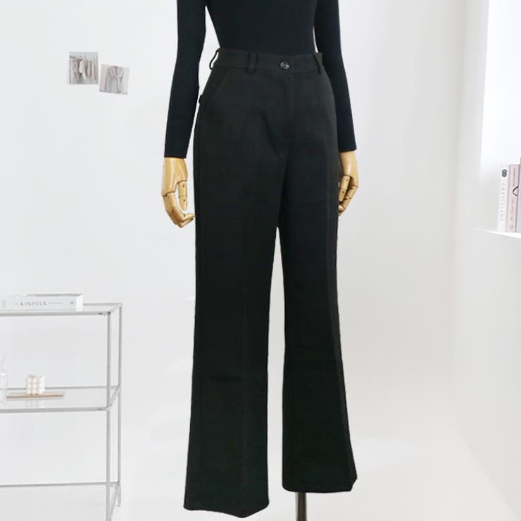 【6146】フランネルセミフレアパンツ	 | SneepDip | 詳細画像6 