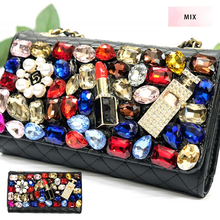 MIX | 【7025】ビジューチェーンウォレット | SneepDip