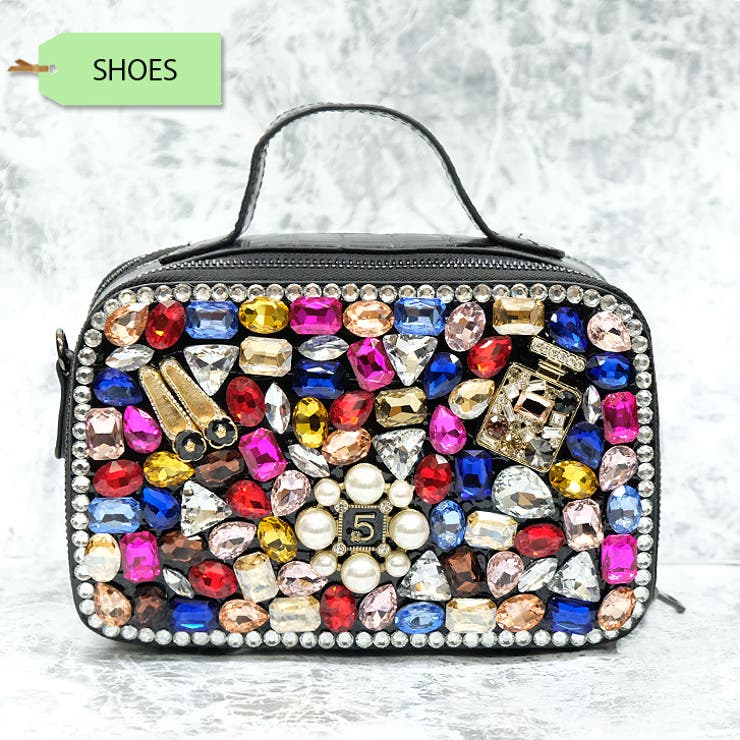 SHOES（シューズ） | 【7047】キラキラビジューころんバッグ | SneepDip