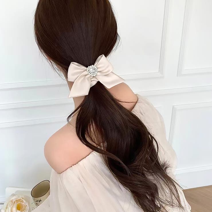 Heart Angel ヘアゴム ヘアアクセサリー リボン 子供 キッズ