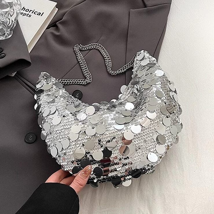 【7208】スパンコールショルダーバッグ	 | SneepDip | 詳細画像6 