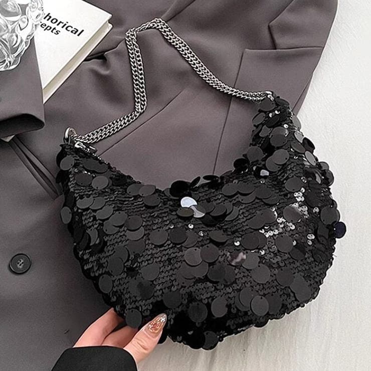 【7208】スパンコールショルダーバッグ	 | SneepDip | 詳細画像7 