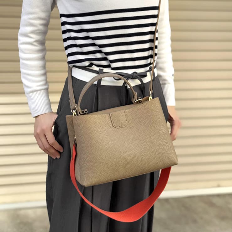 【7230】バイカラーショルダーバッグ	 | SneepDip | 詳細画像3 