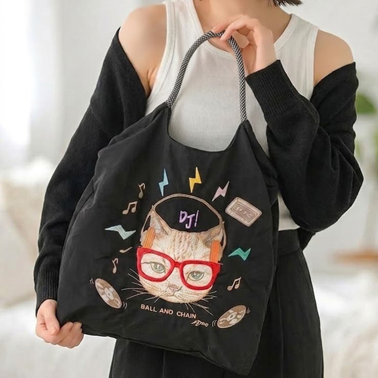 【7246】CAT刺繍エコバッグ	 | SneepDip | 詳細画像12 