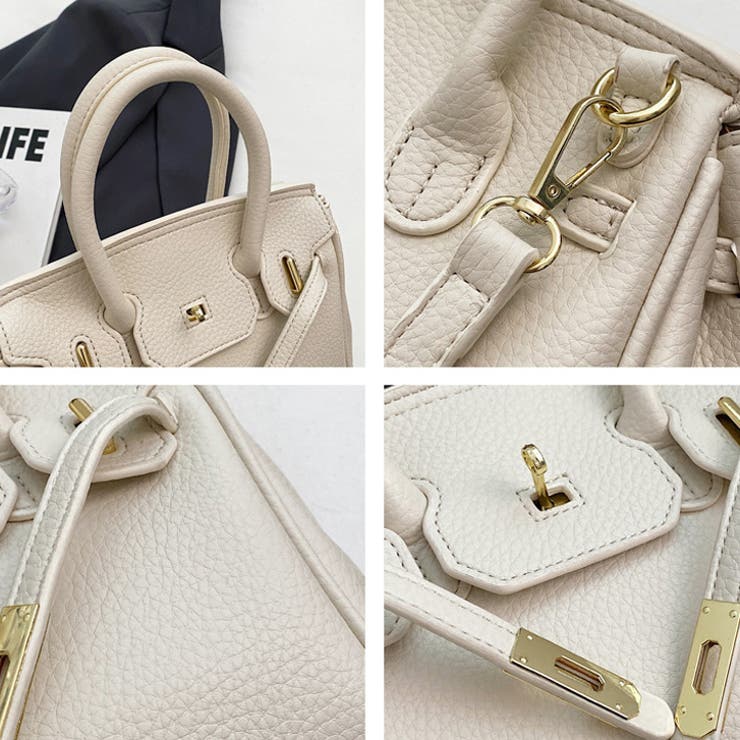 【7249-7250】エコレザー2WAYバッグ	 | SneepDip | 詳細画像3