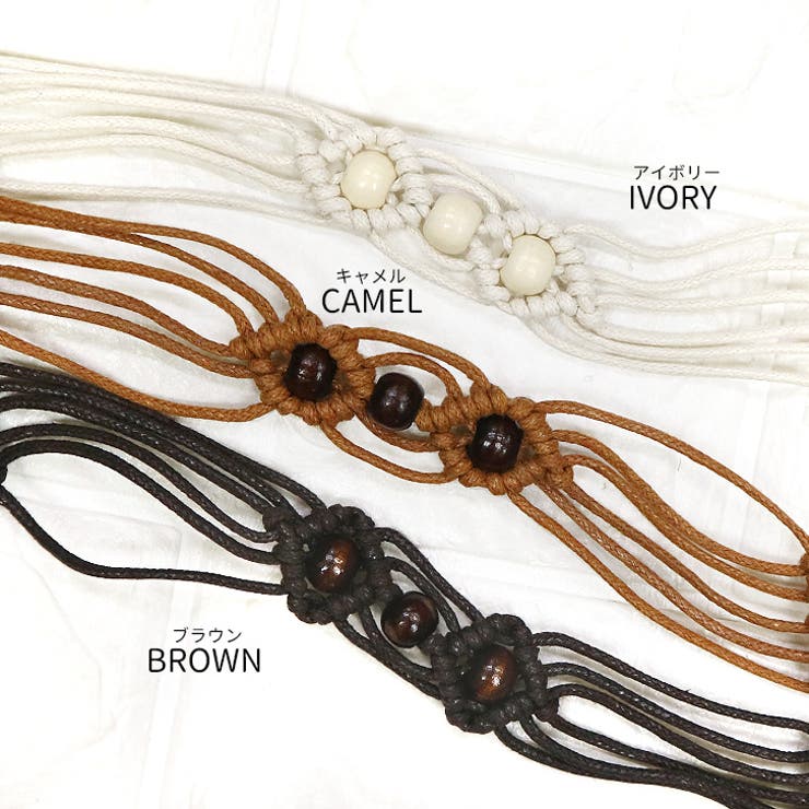 【7261】ボヘミアン風編み上げ紐ベルト | SneepDip | 詳細画像9 