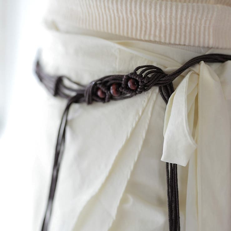 【7261】ボヘミアン風編み上げ紐ベルト | SneepDip | 詳細画像6 