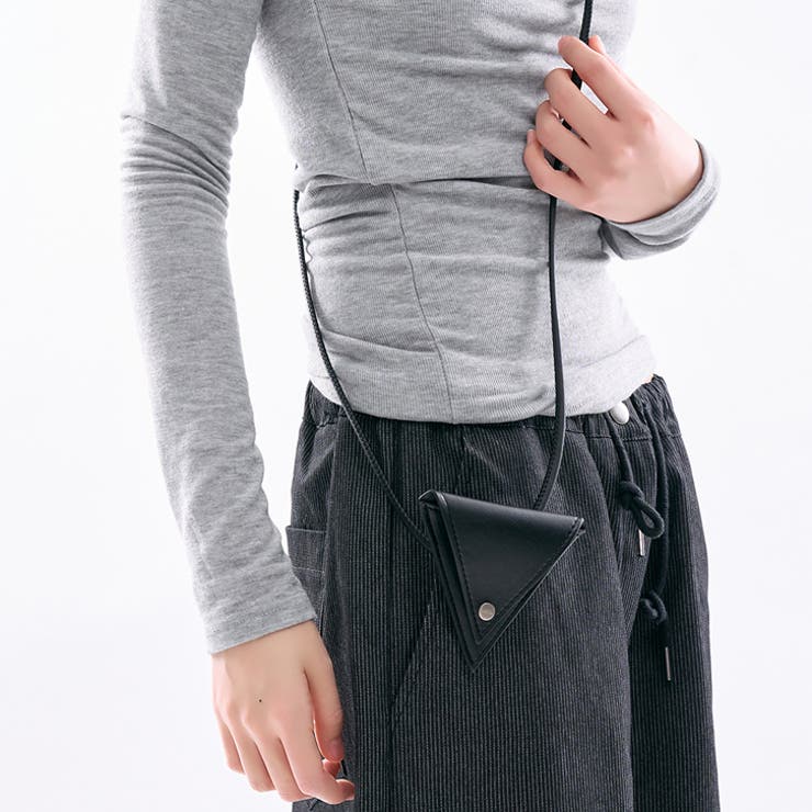 ブラック | 【7262】ウエストベルトミニポーチ	 | SneepDip