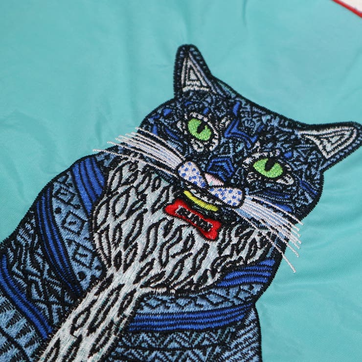 【7264】キャット刺繍エコバッグ	 | SneepDip | 詳細画像9 