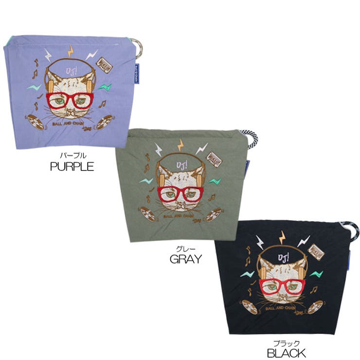 【7273】CAT刺繍ポーチ	 | SneepDip | 詳細画像7 