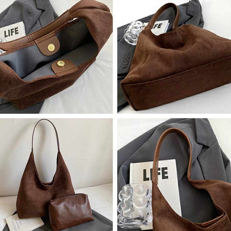 【7276】ポーチつきフェイクスエードバッグ	 | SneepDip | 詳細画像7 