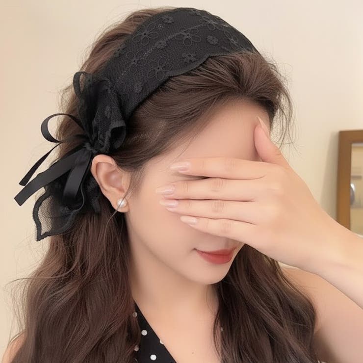 【7282】ワイドレースカチューシャ	 | SneepDip | 詳細画像10 