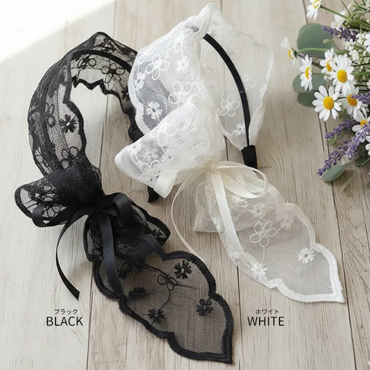 【7282】ワイドレースカチューシャ	 | SneepDip | 詳細画像7 