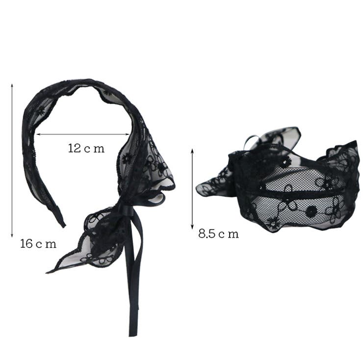 【7282】ワイドレースカチューシャ	 | SneepDip | 詳細画像8 