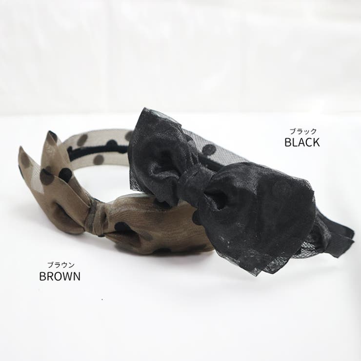 【7284】ドットリボンカチューシャ	 | SneepDip | 詳細画像6 