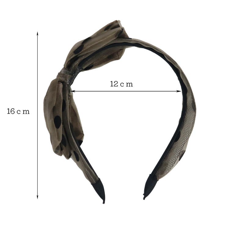 【7284】ドットリボンカチューシャ	 | SneepDip | 詳細画像7 