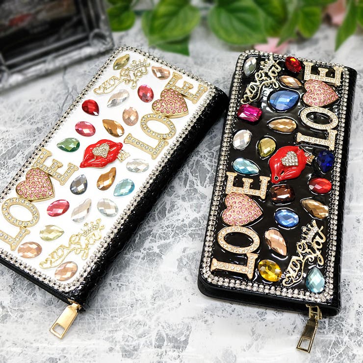 【9976lv】LOVEビジューロングウォレット | SneepDip | 詳細画像7 