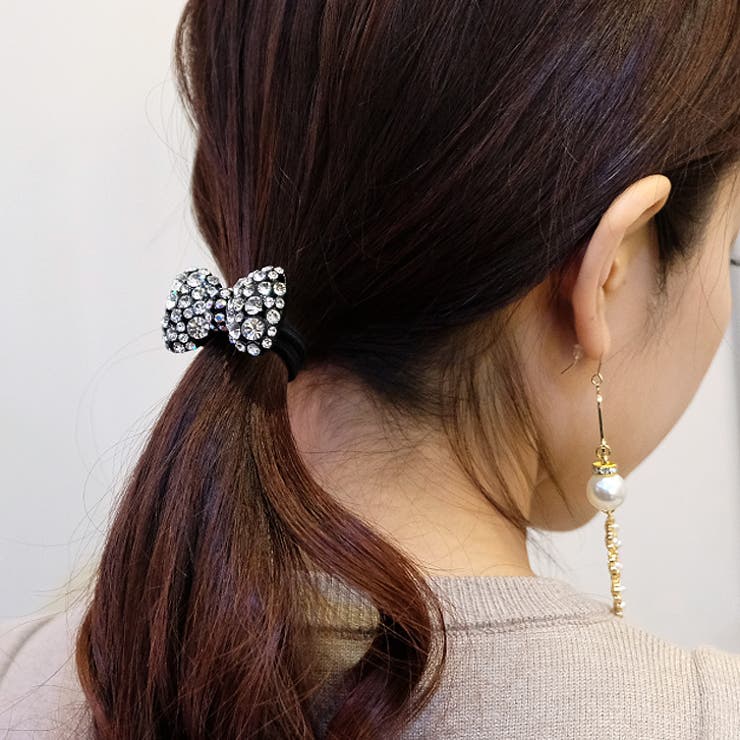 【9986】キラキラビジューリボンゴム | SneepDip | 詳細画像4 