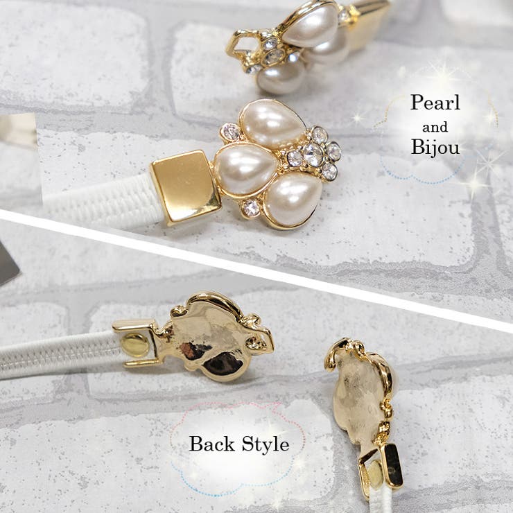 【10031】大粒パール華奢ベルト | SneepDip | 詳細画像3 