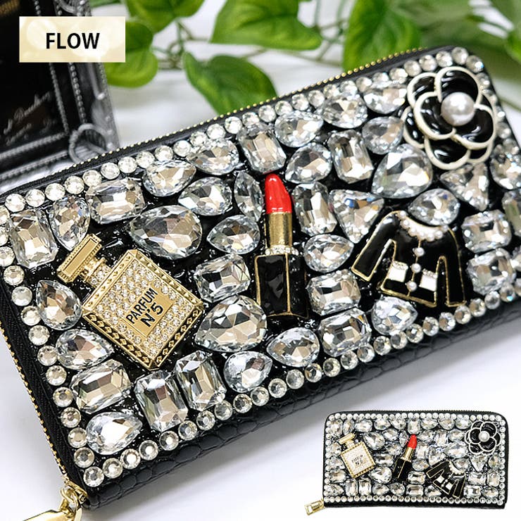 FLOW | 【9922】大粒ビジューロングウォレット | SneepDip