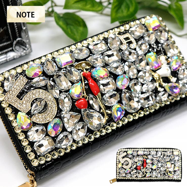 NOTE | 【9922】大粒ビジューロングウォレット | SneepDip