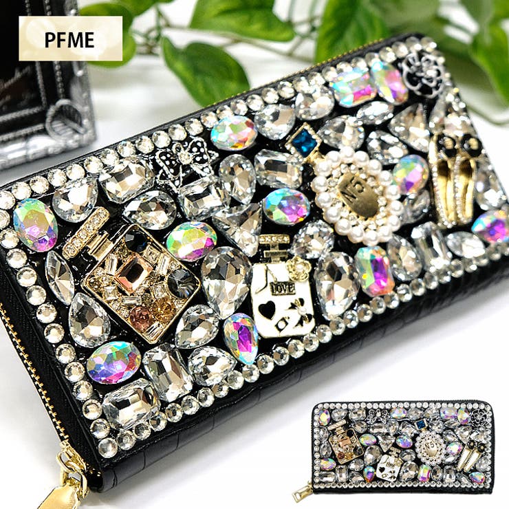 PFME | 【9922】大粒ビジューロングウォレット | SneepDip