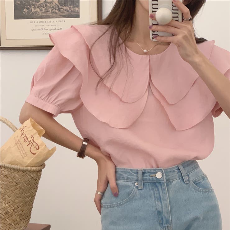 【赤字覚悟！処分セール】トップスシースルーシフォンシャツ半袖カジュアル日焼け止め… | 17kg | 詳細画像28 