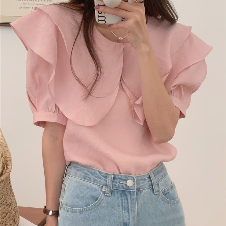 【赤字覚悟！処分セール】トップスシースルーシフォンシャツ半袖カジュアル日焼け止め… | 17kg | 詳細画像29 