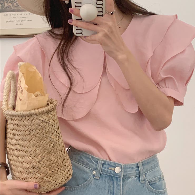 【赤字覚悟！処分セール】トップスシースルーシフォンシャツ半袖カジュアル日焼け止め… | 17kg | 詳細画像30 