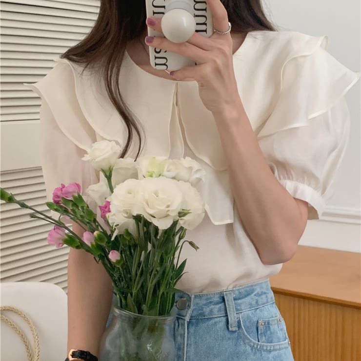 【赤字覚悟！処分セール】トップスシースルーシフォンシャツ半袖カジュアル日焼け止め… | 17kg | 詳細画像35 