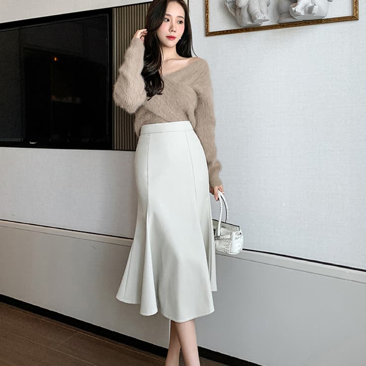 花柄 スカート レディース 花柄 シフォン フィッシュ テール