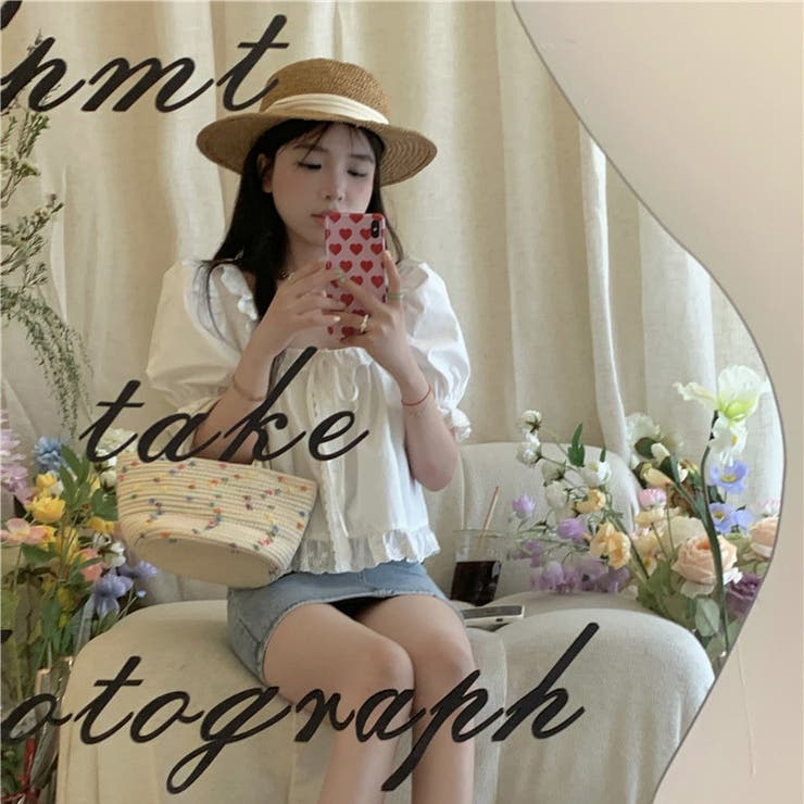 【赤字覚悟！処分セール】トップスレースブラウスクルーネック女性らしい | 17kg | 詳細画像6 