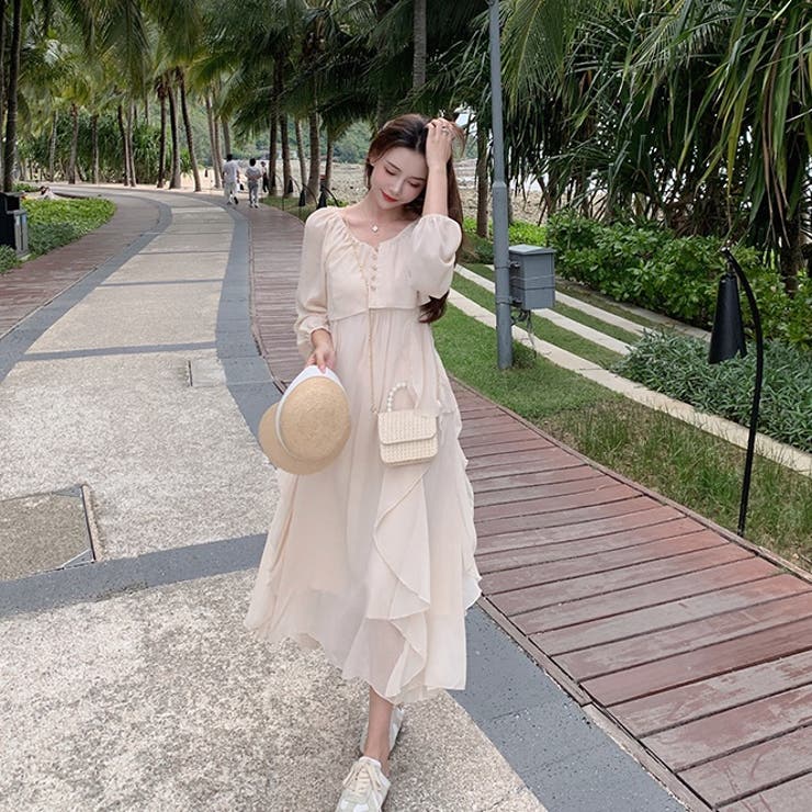 ロングワンピース 日焼け止めシャツ キャミワンピブラウス | 17kg | 詳細画像12 