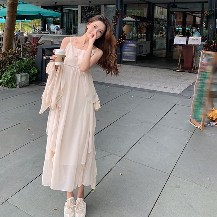 ロングワンピース 日焼け止めシャツ キャミワンピブラウス | 17kg | 詳細画像4 