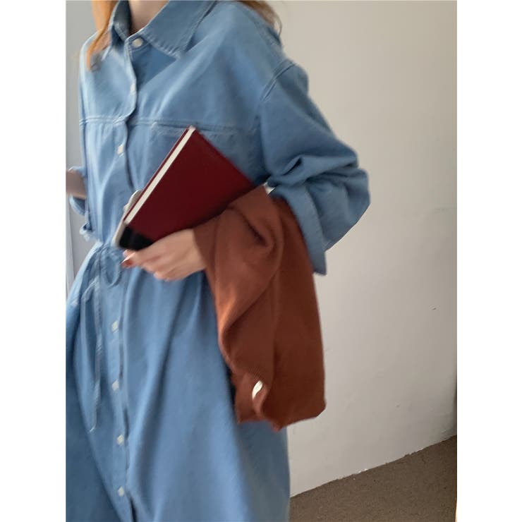 【SHOPLIST限定】デニムライクに!紐付けデニムワンピース | 17kg | 詳細画像40 