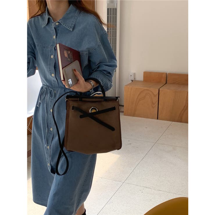 【SHOPLIST限定】デニムライクに!紐付けデニムワンピース | 17kg | 詳細画像52 