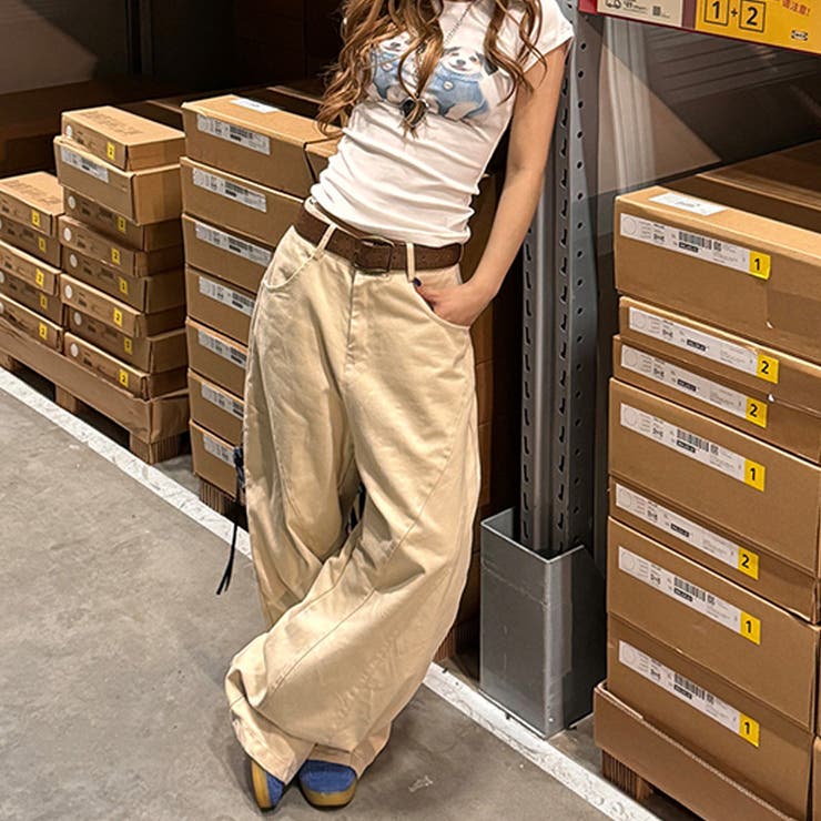 2025秋☆ユニセックス☆ストリートレトロスターロゴ刺繍デニムパンツ | 17kg | 詳細画像12 