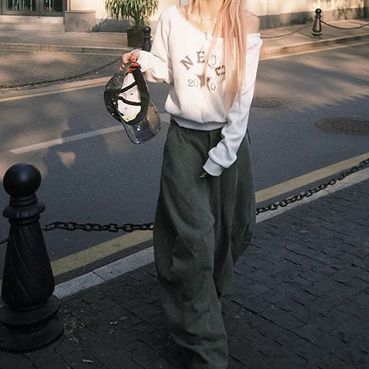 2025秋☆ユニセックス☆シンプル ワイドシルエットフロア丈 カーブデニム | 17kg | 詳細画像18 